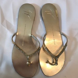 Giuseppe Zanitti Sparkling Sandals